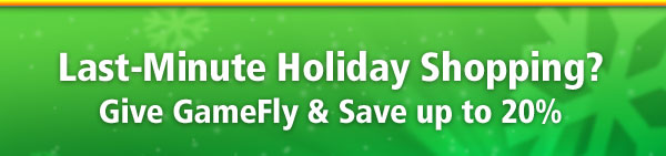 GameFly Gift Certificates Up To 20% Off